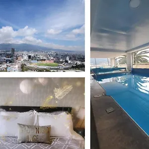 Excelente Vista La Ciudad Montaña,piscina,parque Quito
